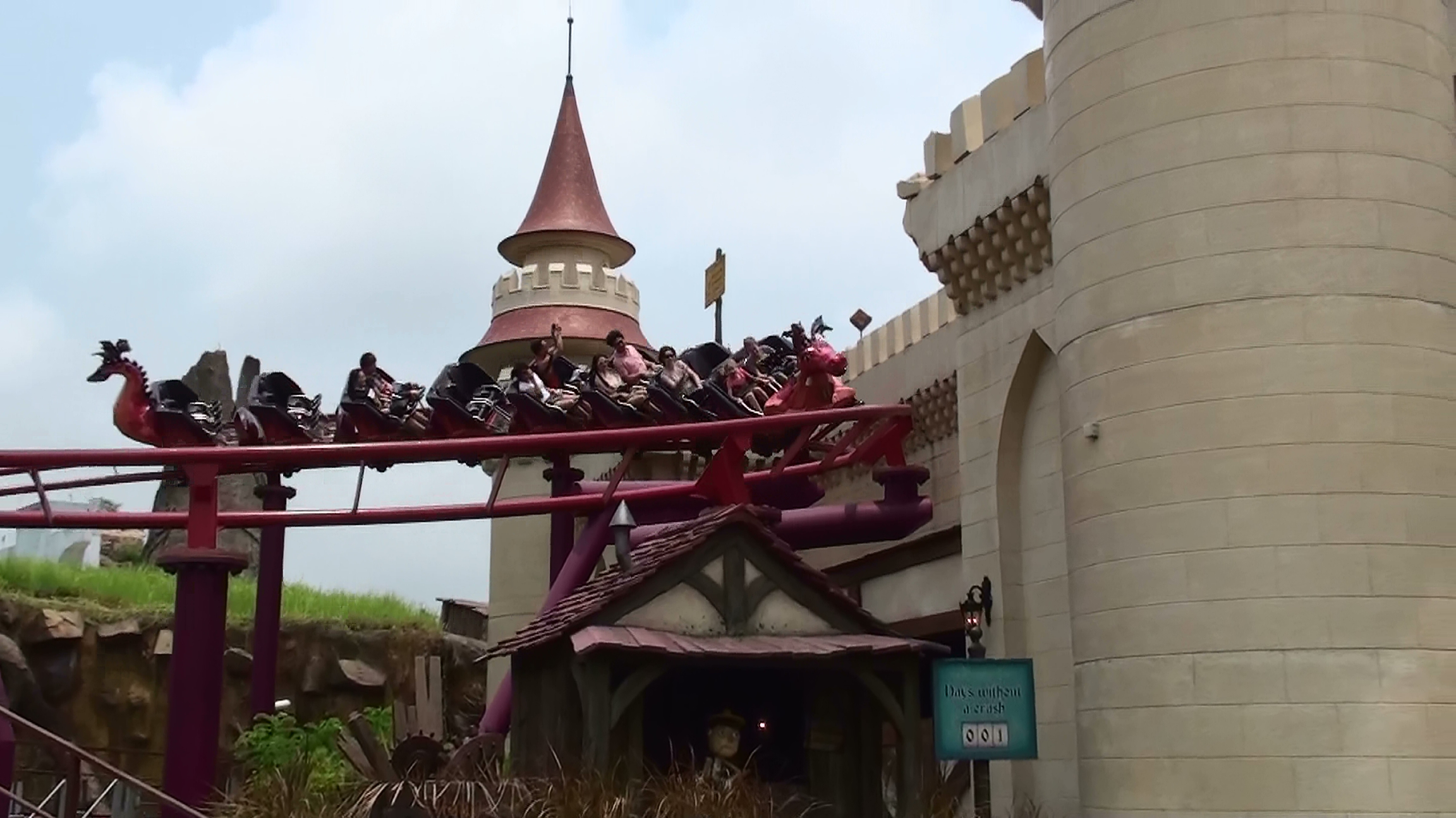 Enchanted Airways coaster