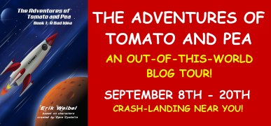 Tomato and Pea Blog Tour Banner